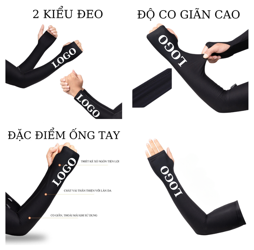 ỐNG TAY CHỐNG NẮNG Phượt 4P X4
