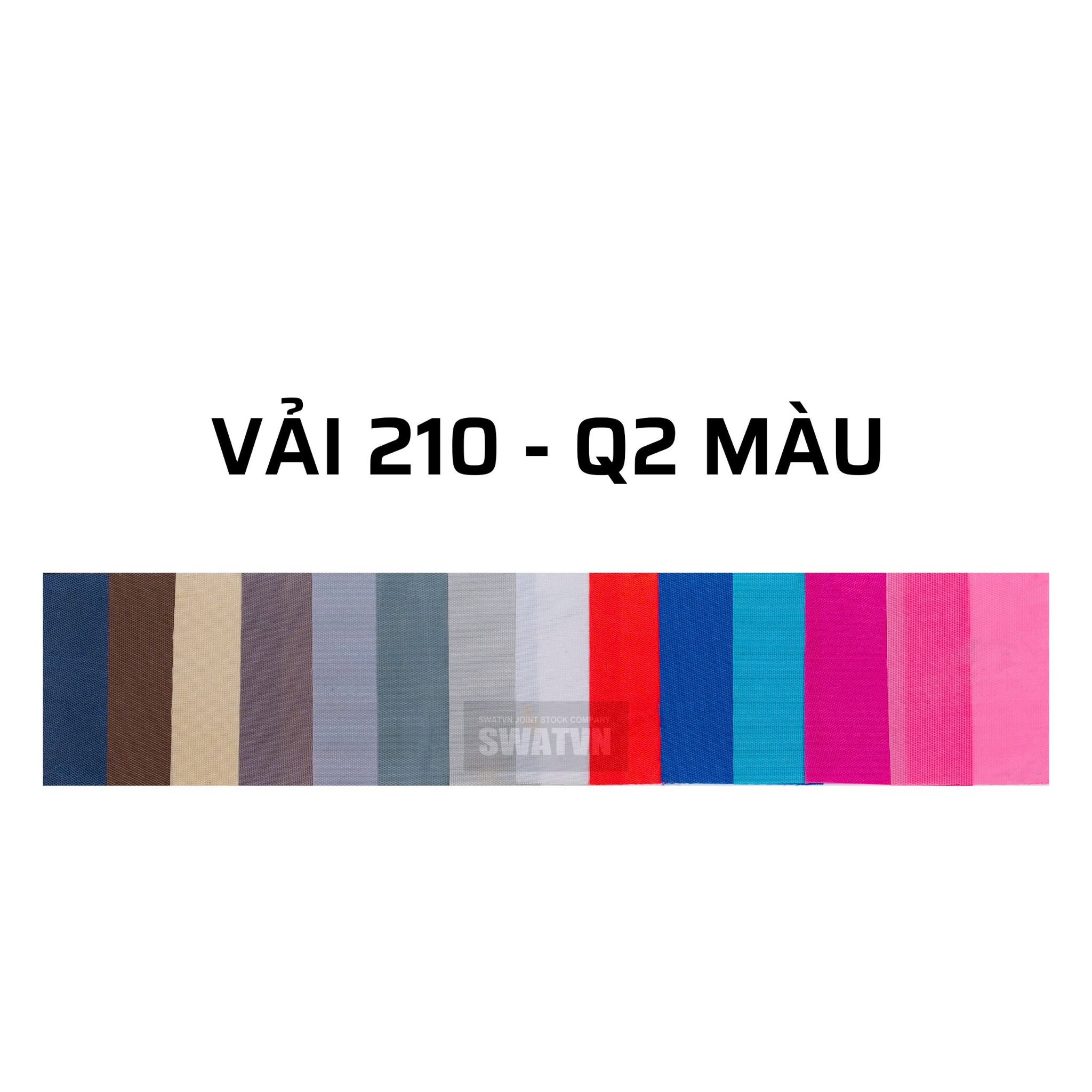 VẢI 210 - ĐỦ MÀU