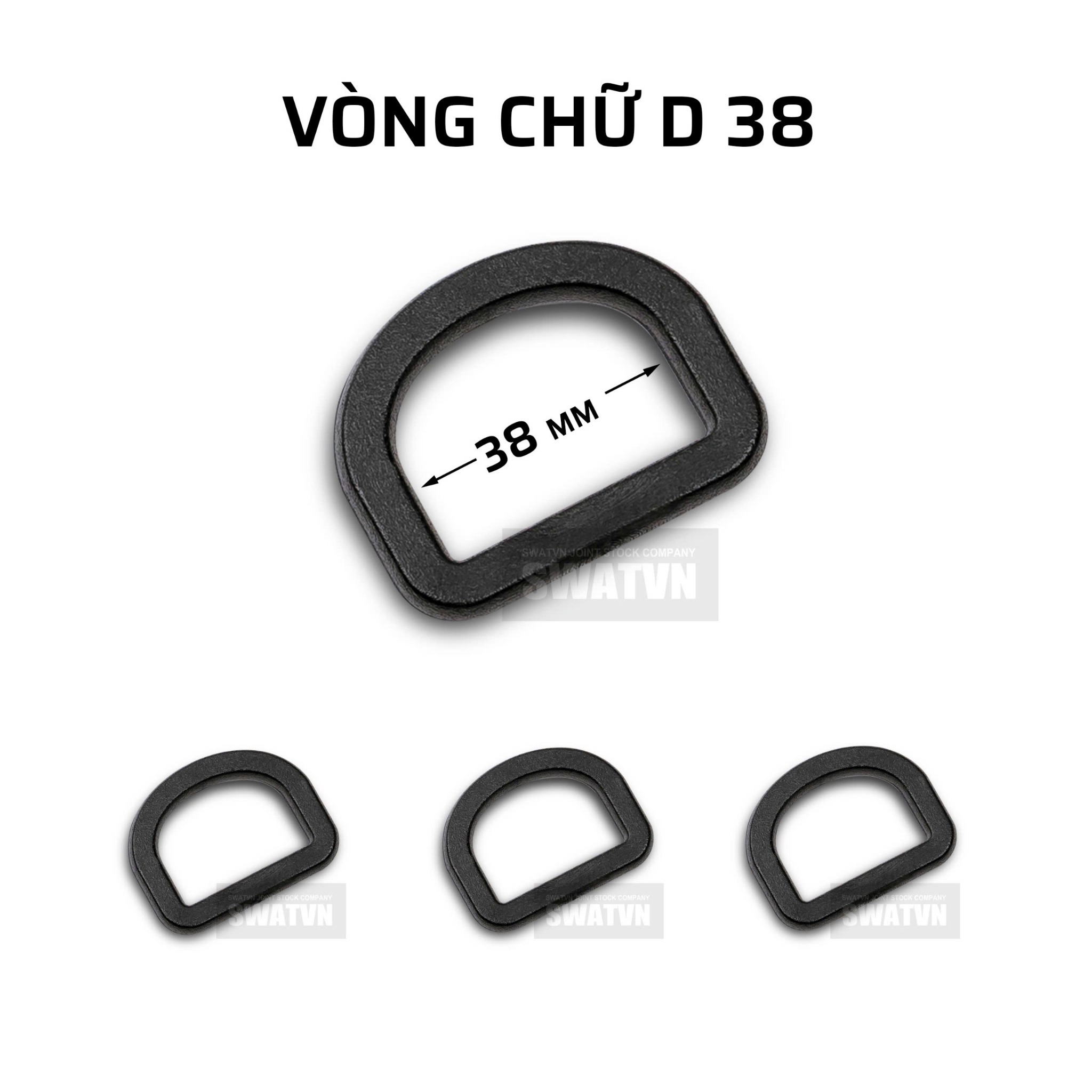 VÒNG CHỮ D 38mm